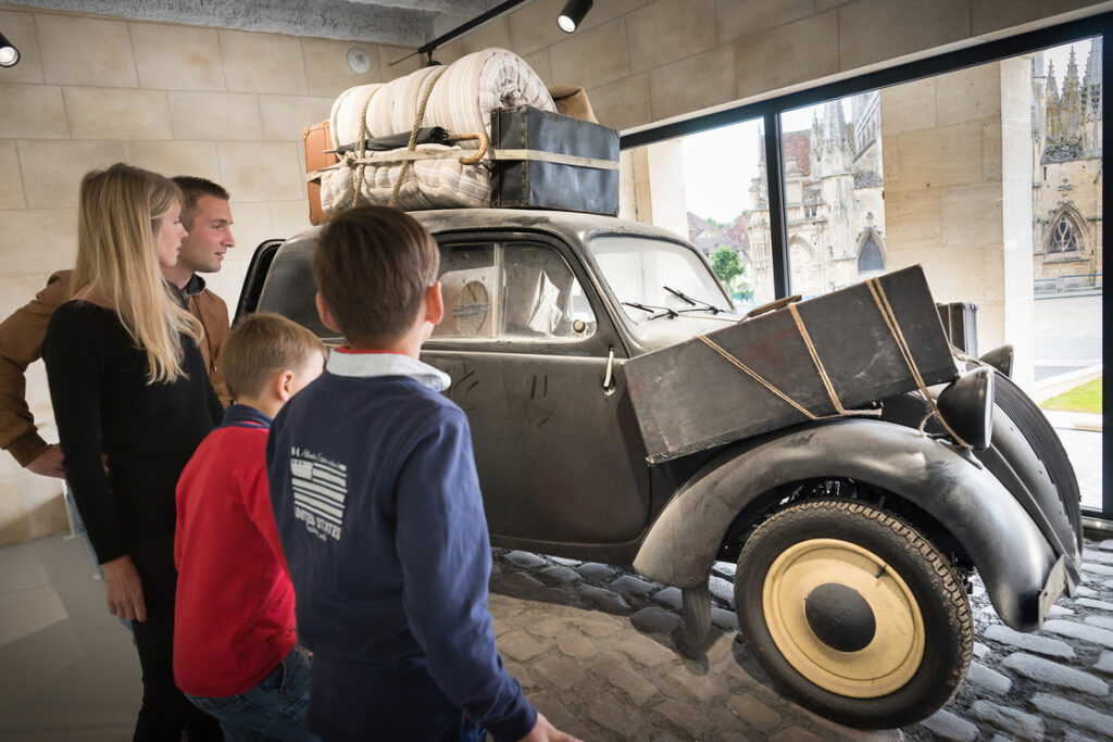 Memorial des civils, falaise, BabXIII,